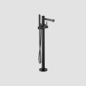 Moen Freestanding Tub Filler Align Matte Black